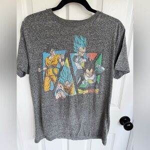 Dragon Ball Z Graphic Short Sleeve Tee - Gray